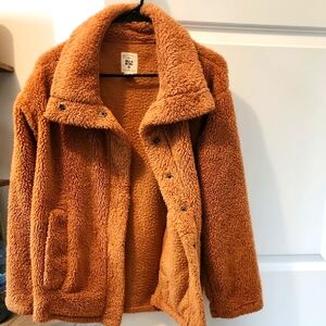 Billabong Warm Tan Sherpa Jacket